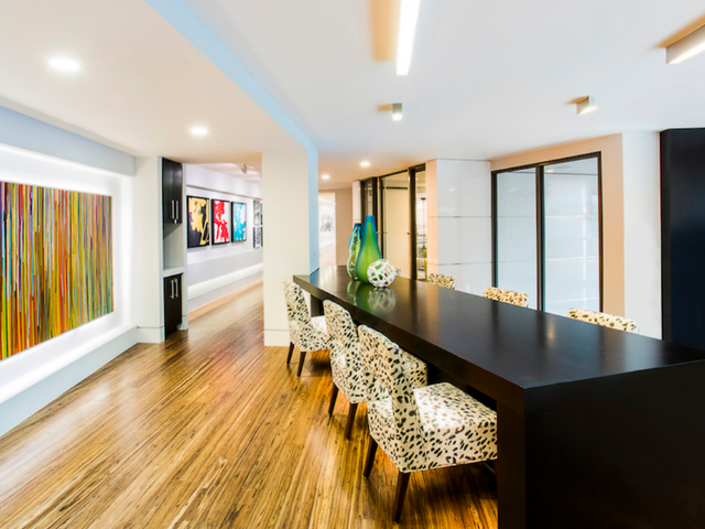 Large conference table