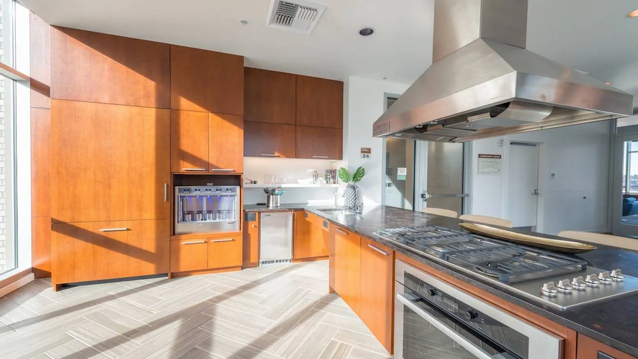 Entertain with the community demonstration kitchen