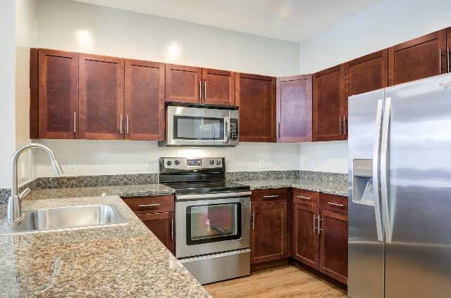 Chef inspired kitchens featuring granite countertops