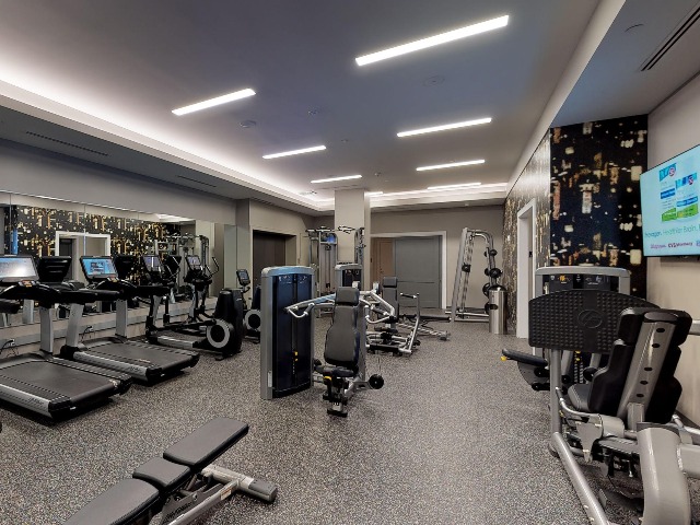 Image of gym at Modera Needham
