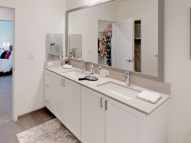 Image of double vanities