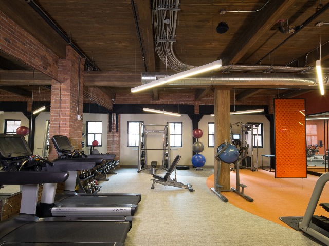 Image of gym at Modera Lofts