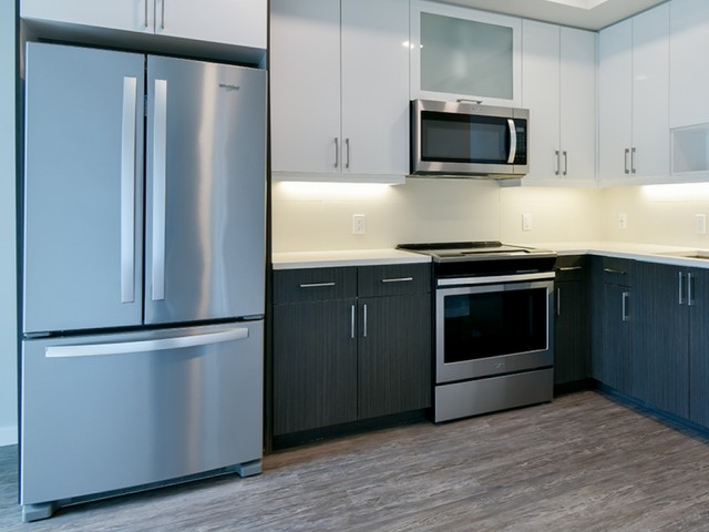 Stainless steel appliances