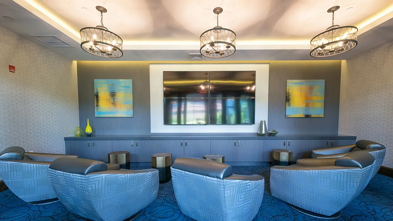 Entertaining Theater Room