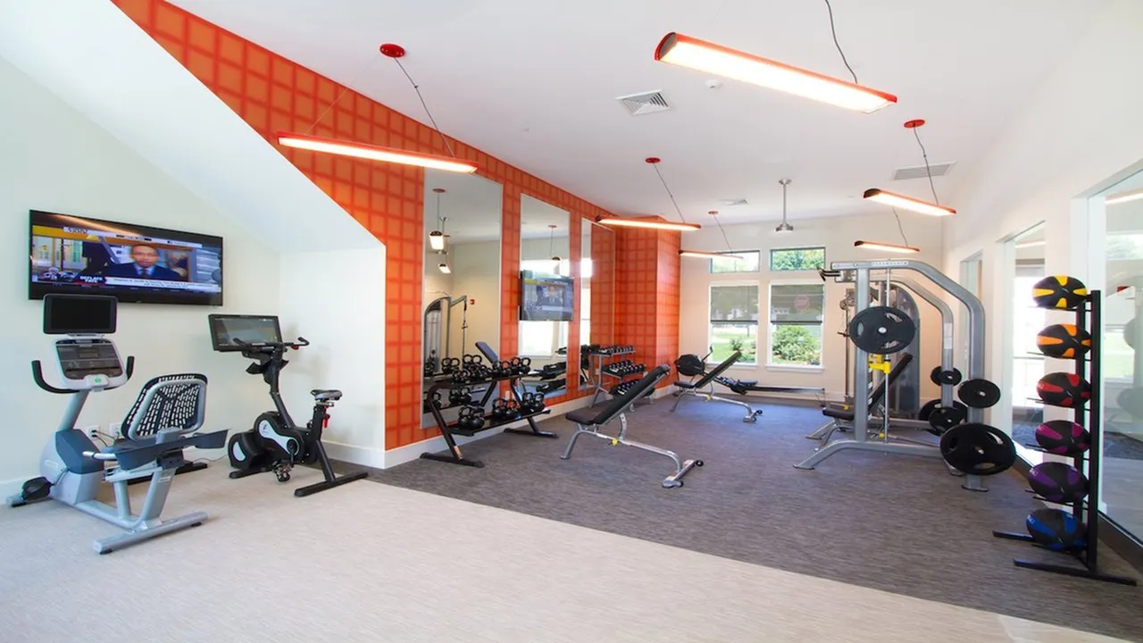 Fully-Equipped Fitness Center