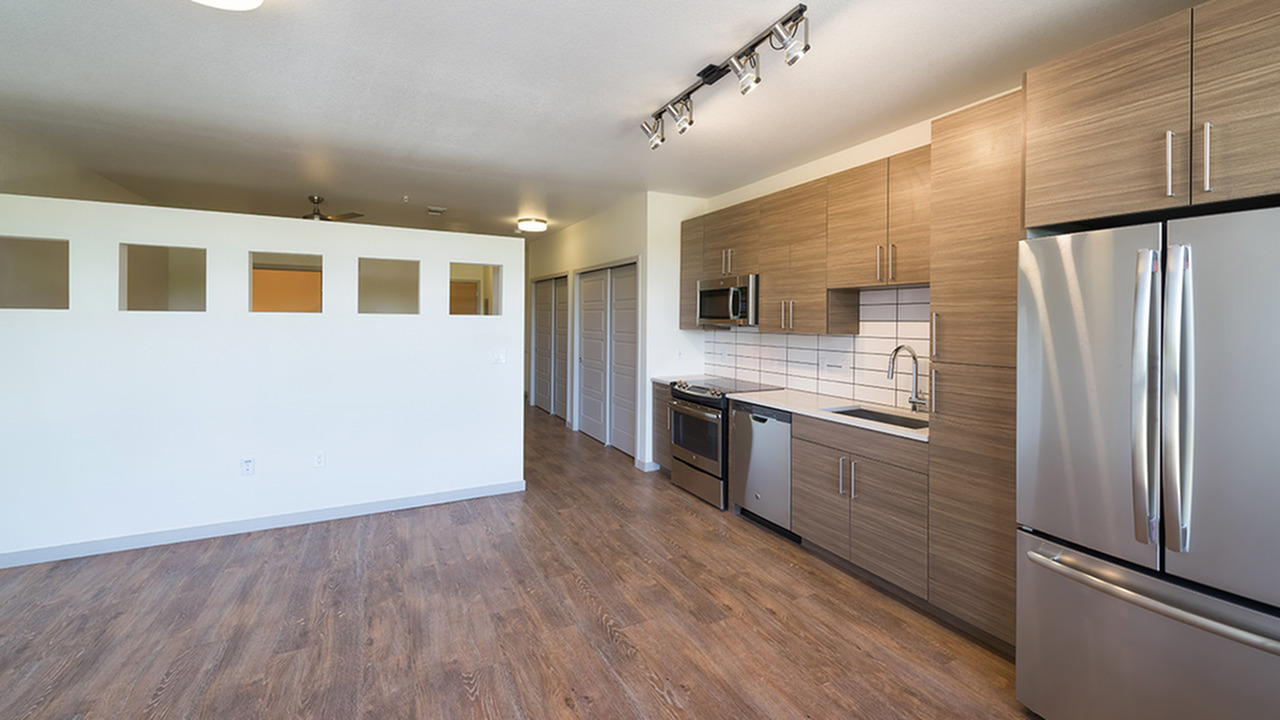 One-Bedroom Apartment with Studio-Style Living Space