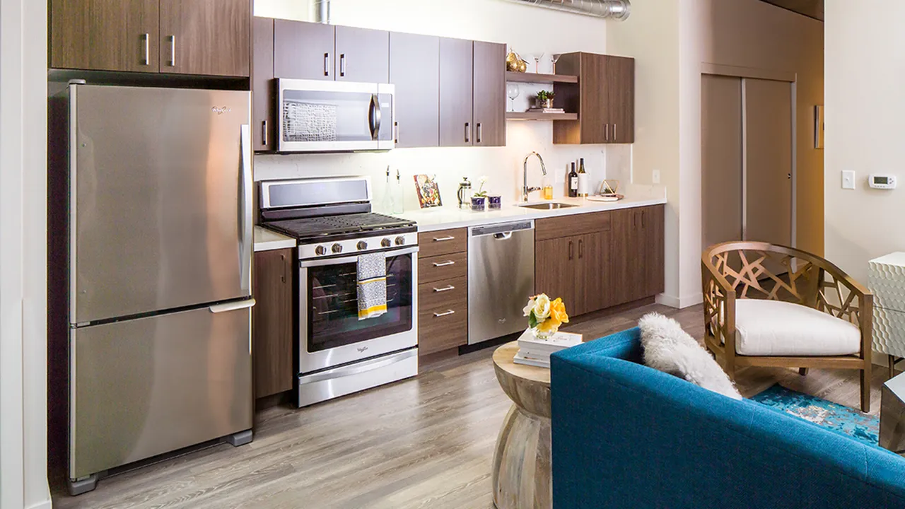 Spacious kitchen