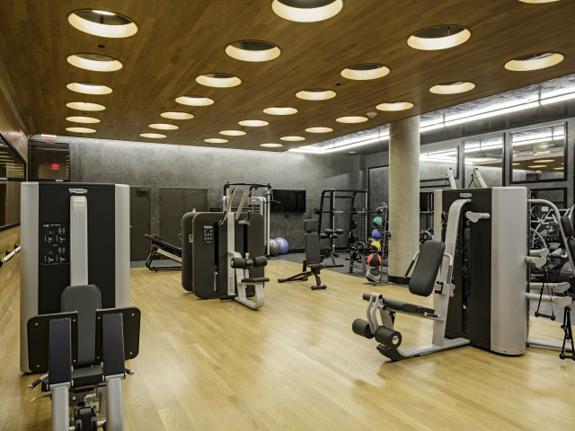 1,000 Square Foot Club Inspired Fitness Center