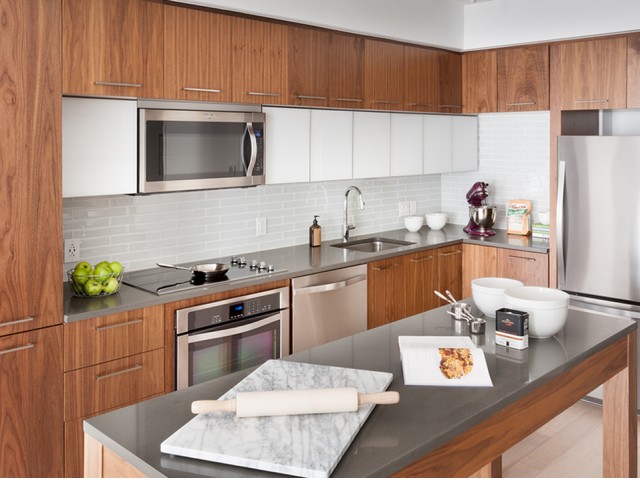 Opulent Kitchen Maximizing Storage Options and Island Feature