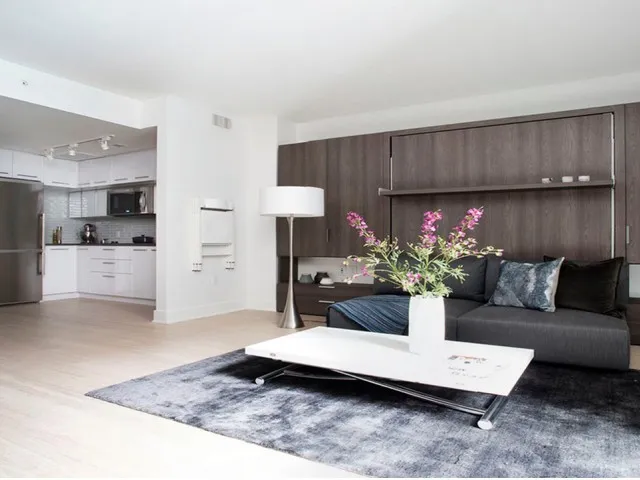 Open Concept Home with Large Living Room Open to Kitchen and Dining Area