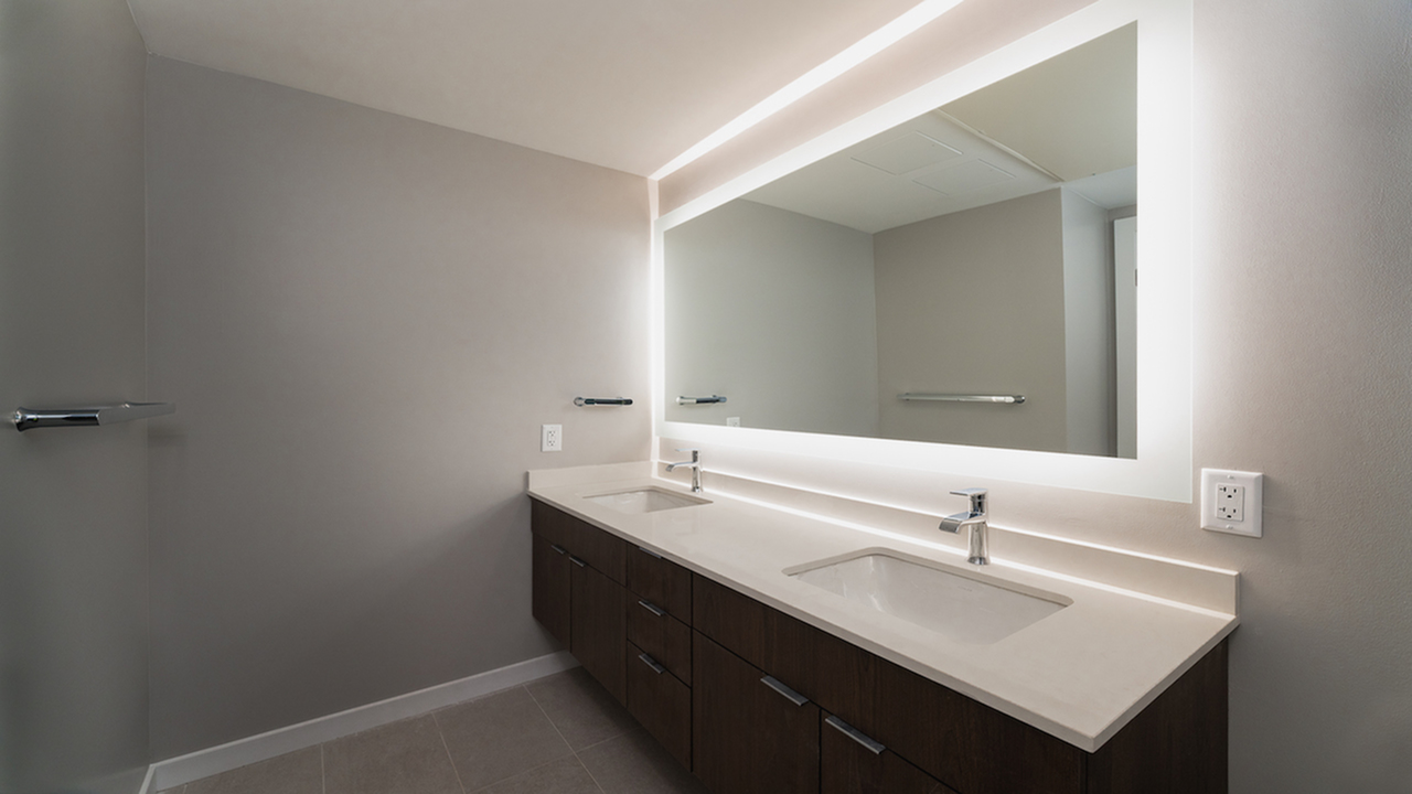 floating bathroom vanities with double vanities in some homes