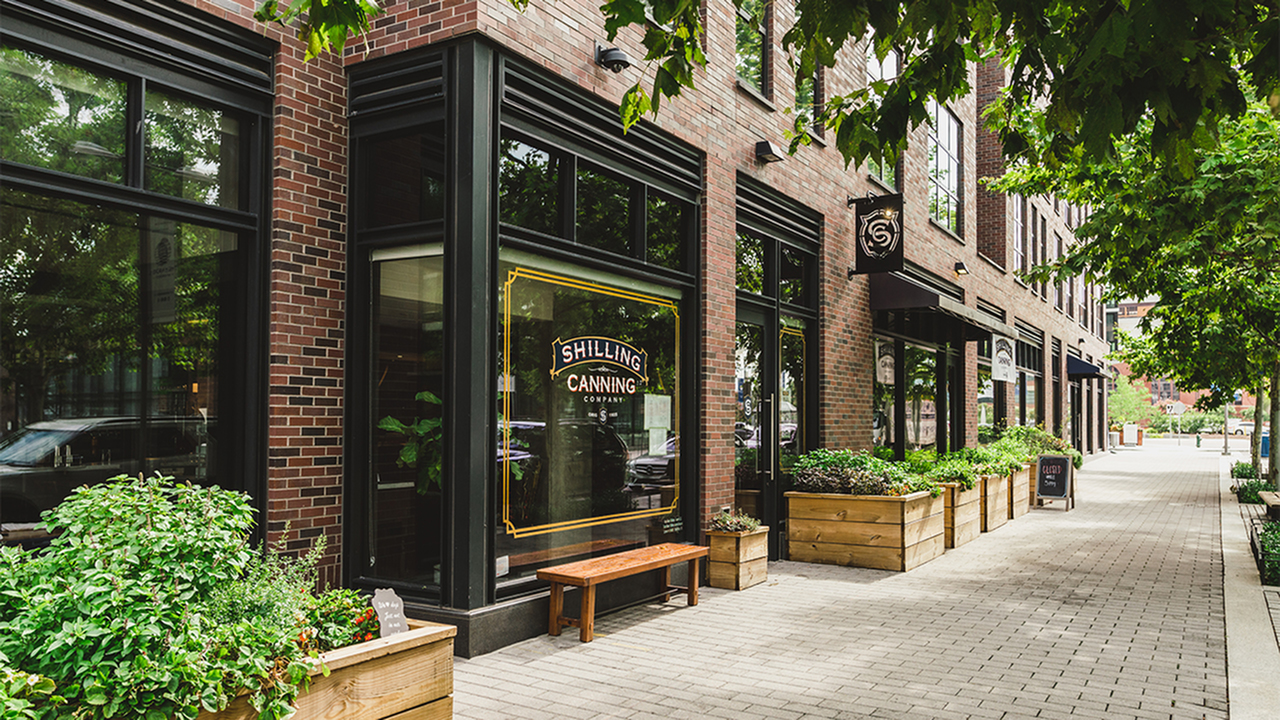 Exterior of Shilling Canning Company