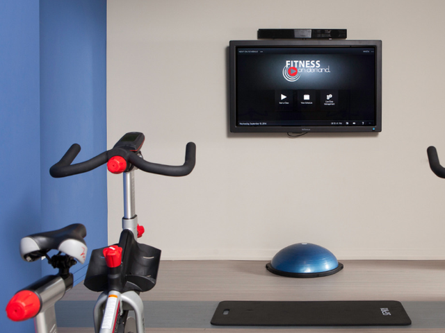 Spin bikes with On Demand Fitness