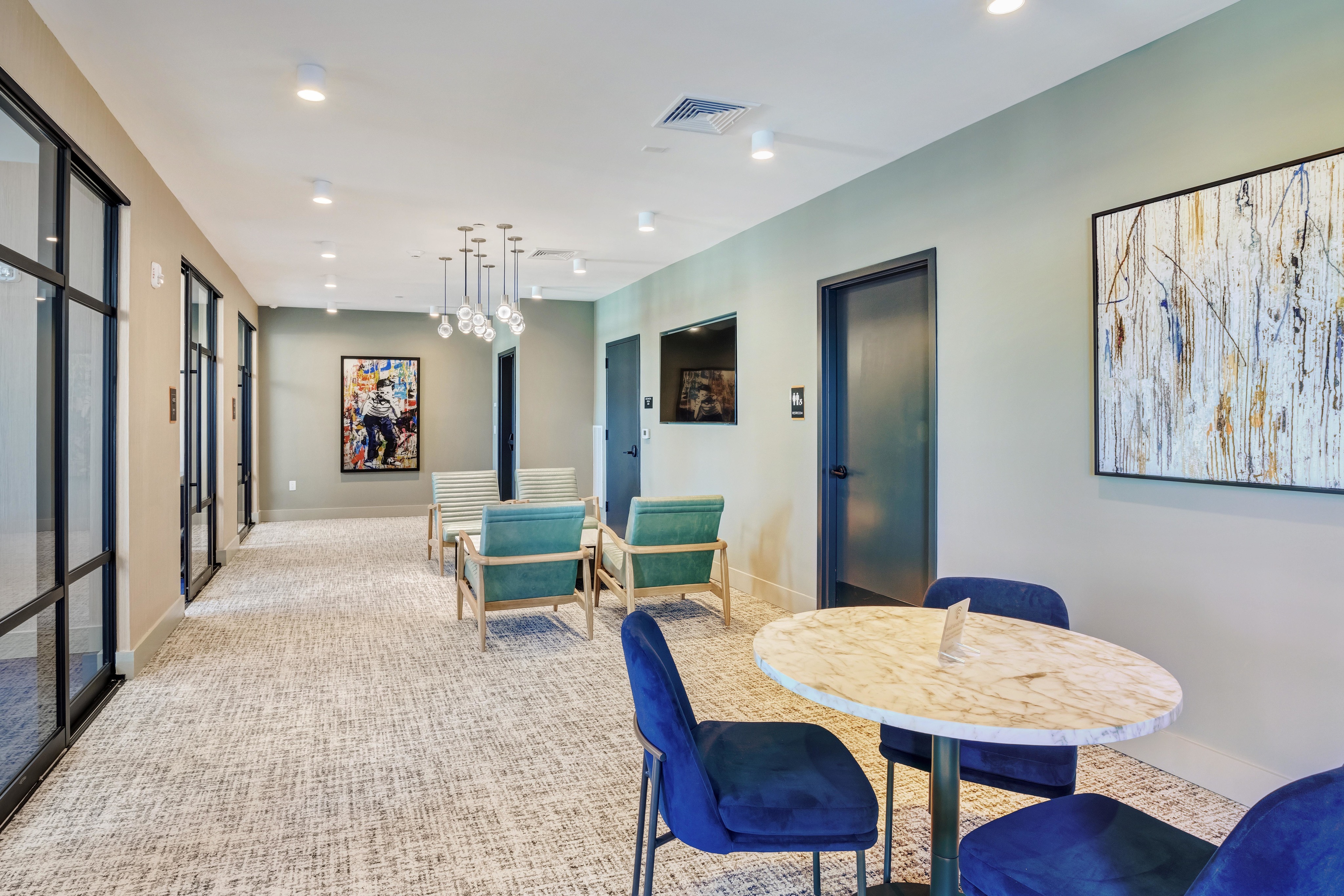 work from home space at modera woodbridge apartment homes in nj