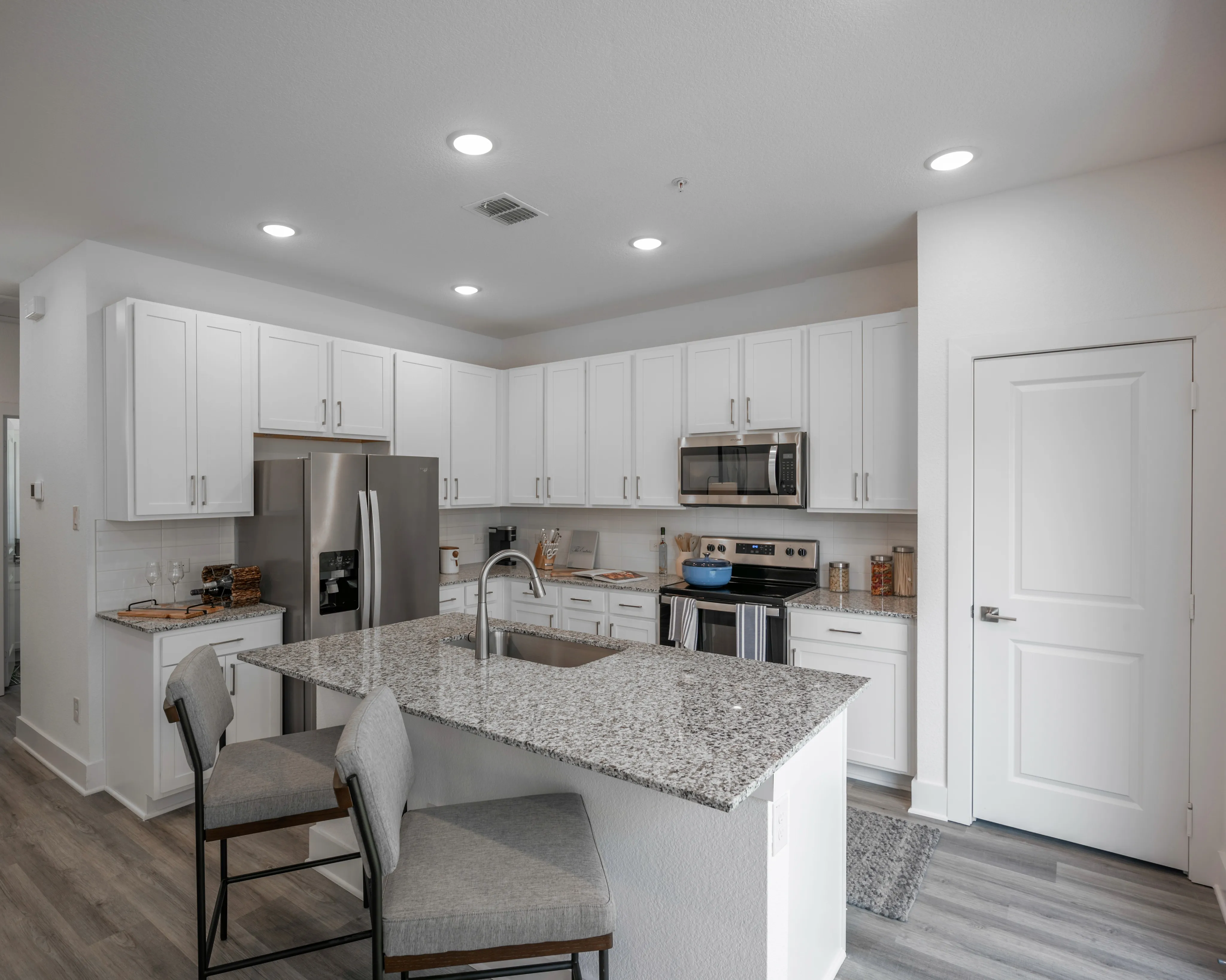 premium kitchens leading onto living area at amavi celina single family homes for rent