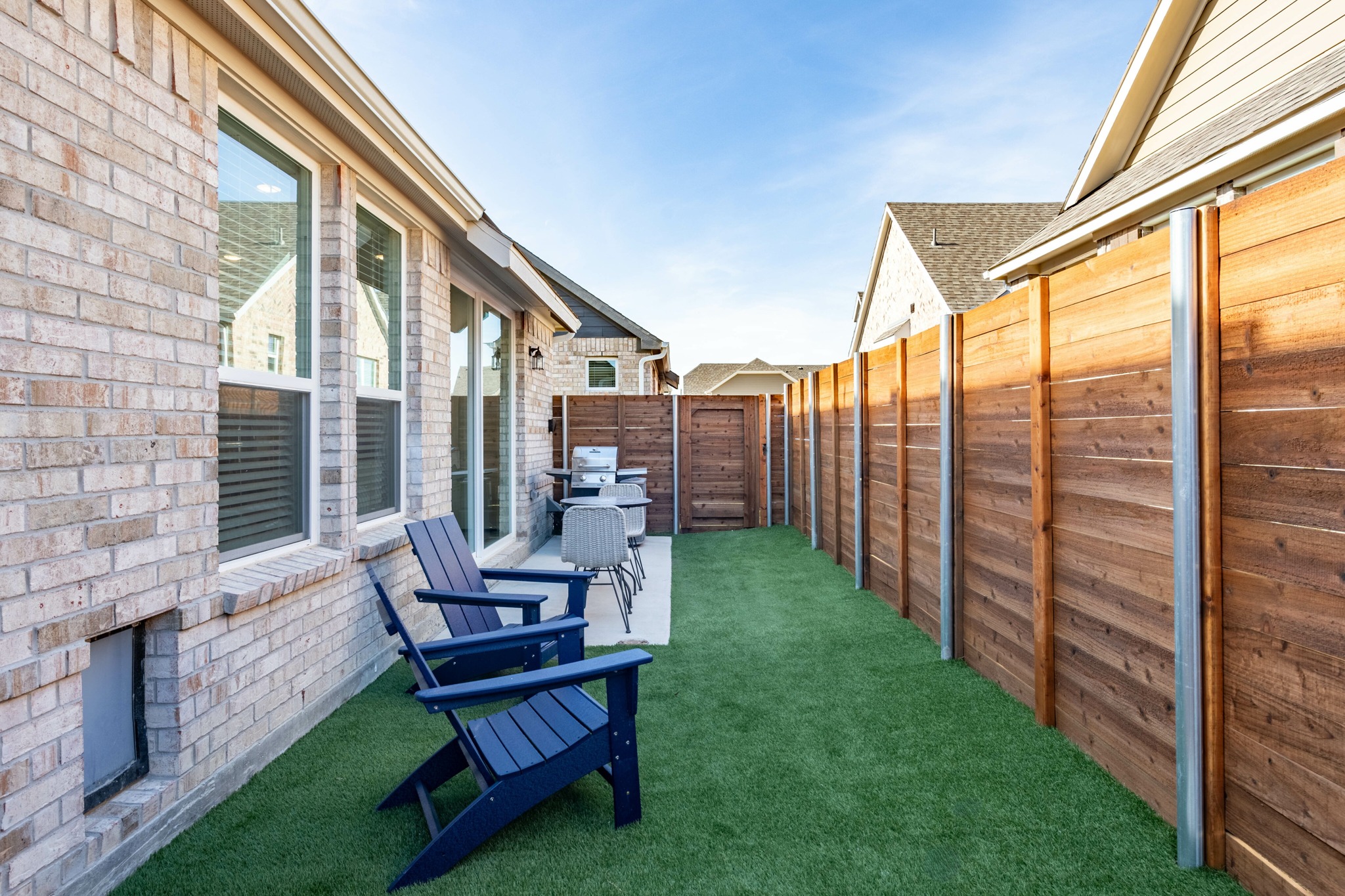 back yard outdoor space amavi celina apartment homes for rent