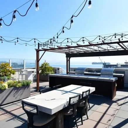 Image of rooftop lounge