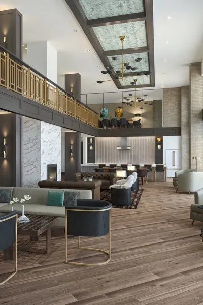 modera decatur amenity space rendering georgia apartments