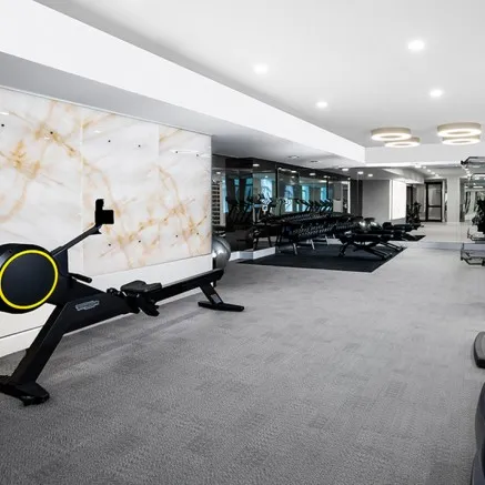 Palestra: Club-quality fitness facility outfitted with elite equipment imported from Italy