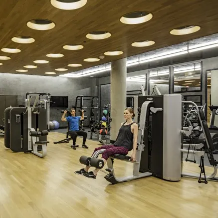 Image of people working out at the arris gym