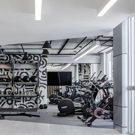 Image of gym at Modera Douglas Station