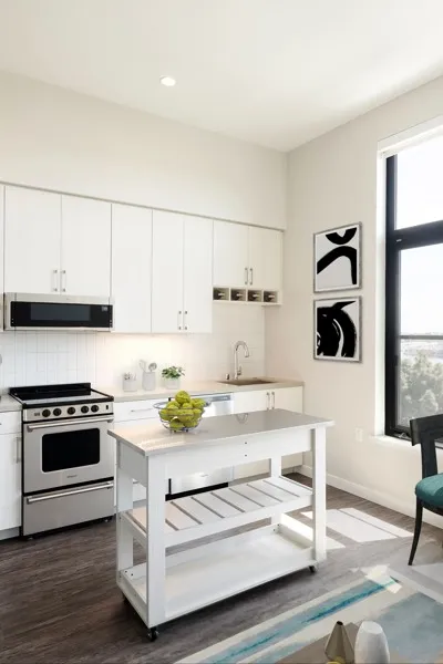 Modera Jack London Square Apartment Living Room