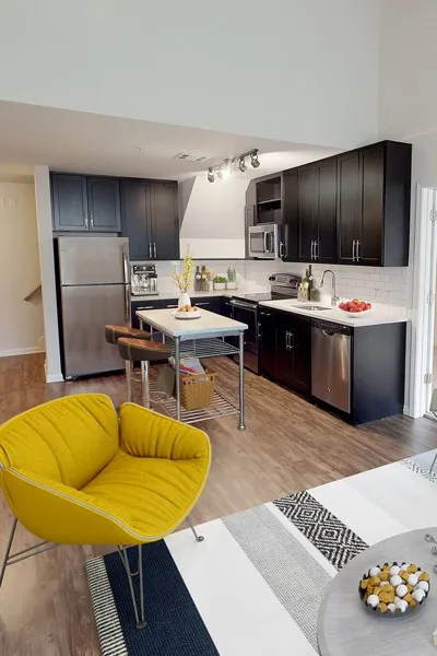 Modera 44 virtually staged kitchen modera 44 apartment homes for rent