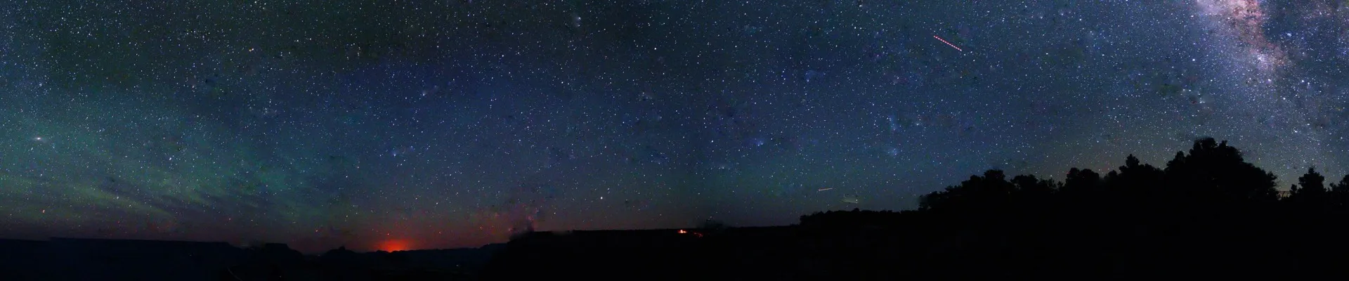 lit up night sky with ridge line amavi aster ridge single family homes for rent in phoenix arizona