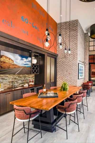 Modera Founders Row Amenity Space