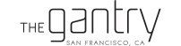 Modern logo for The Gantry, San Francisco, CA, featuring sleek typography and stylish design.