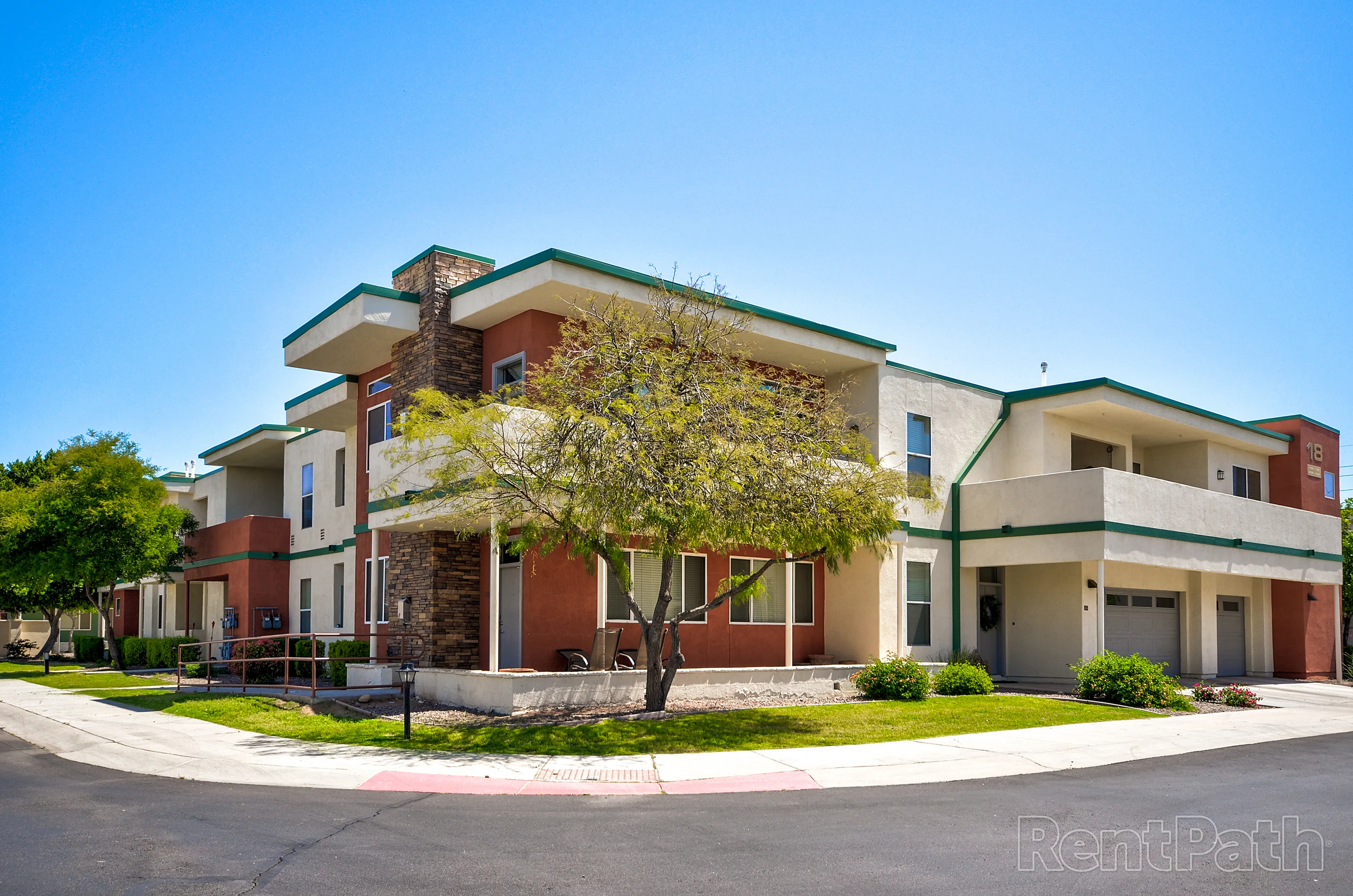 Building exterior at 9920 Apartments.