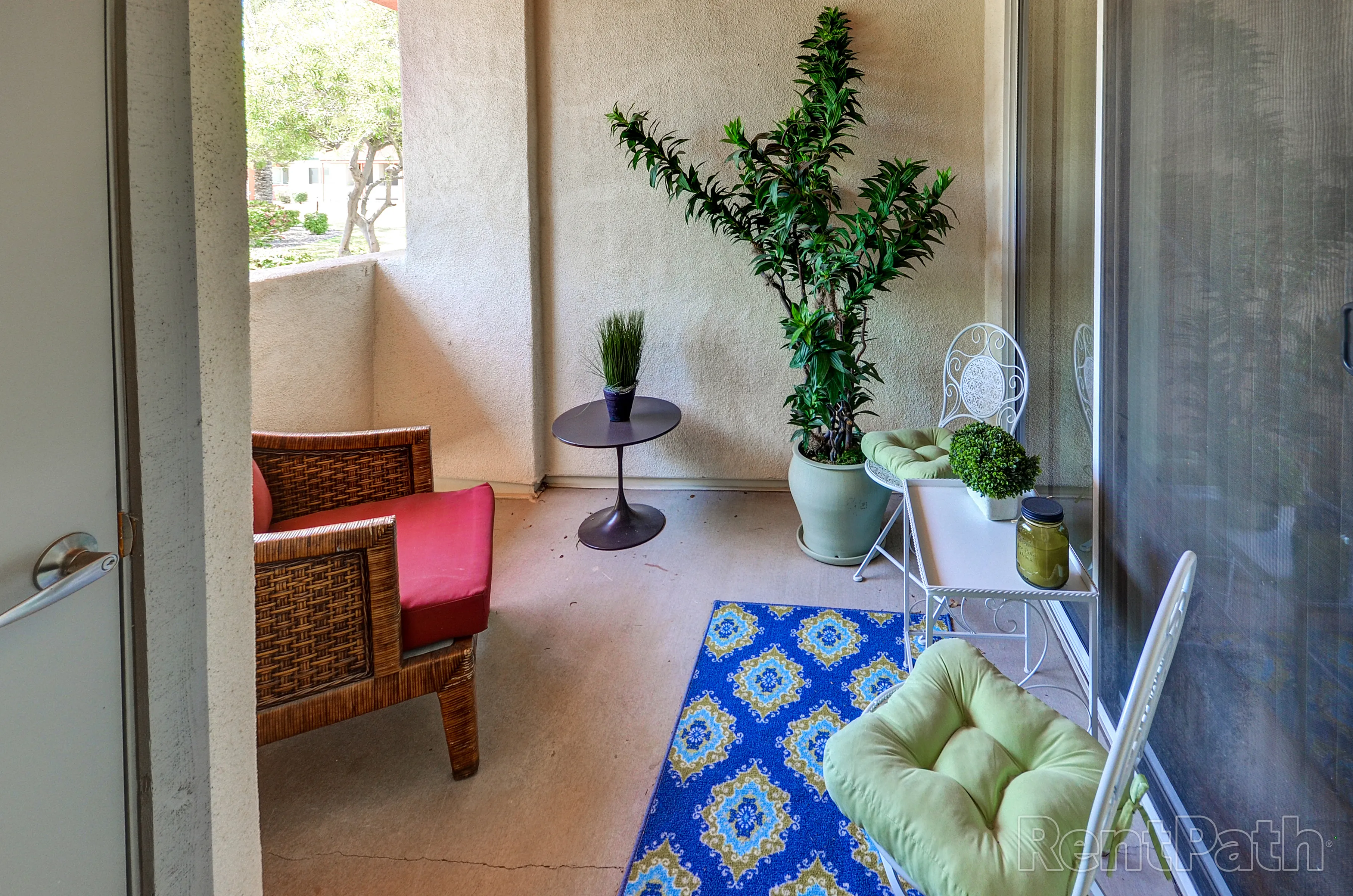Balcony or patio at 9920 Apartments.
