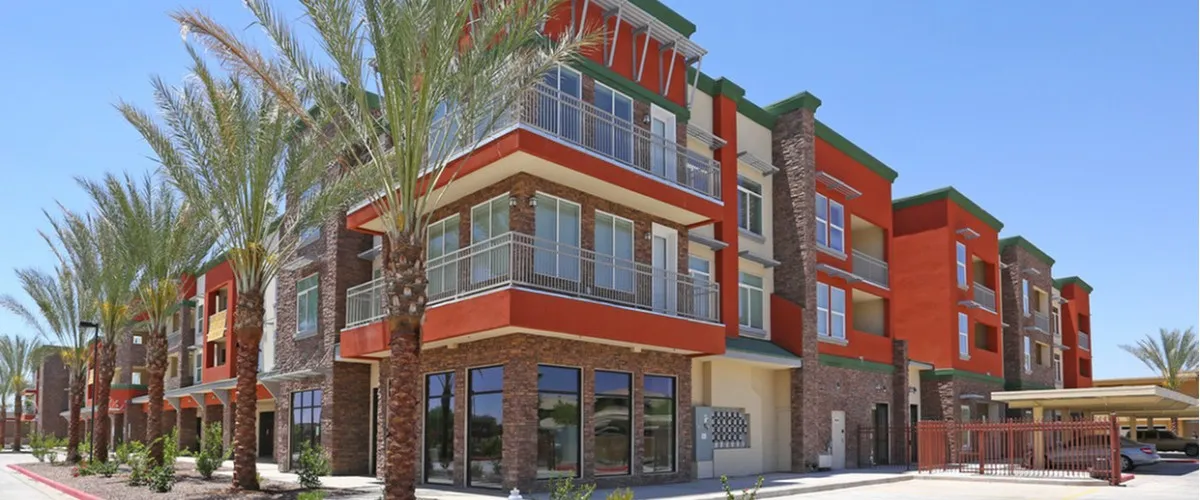 Building exterior at 9920 Apartments.
