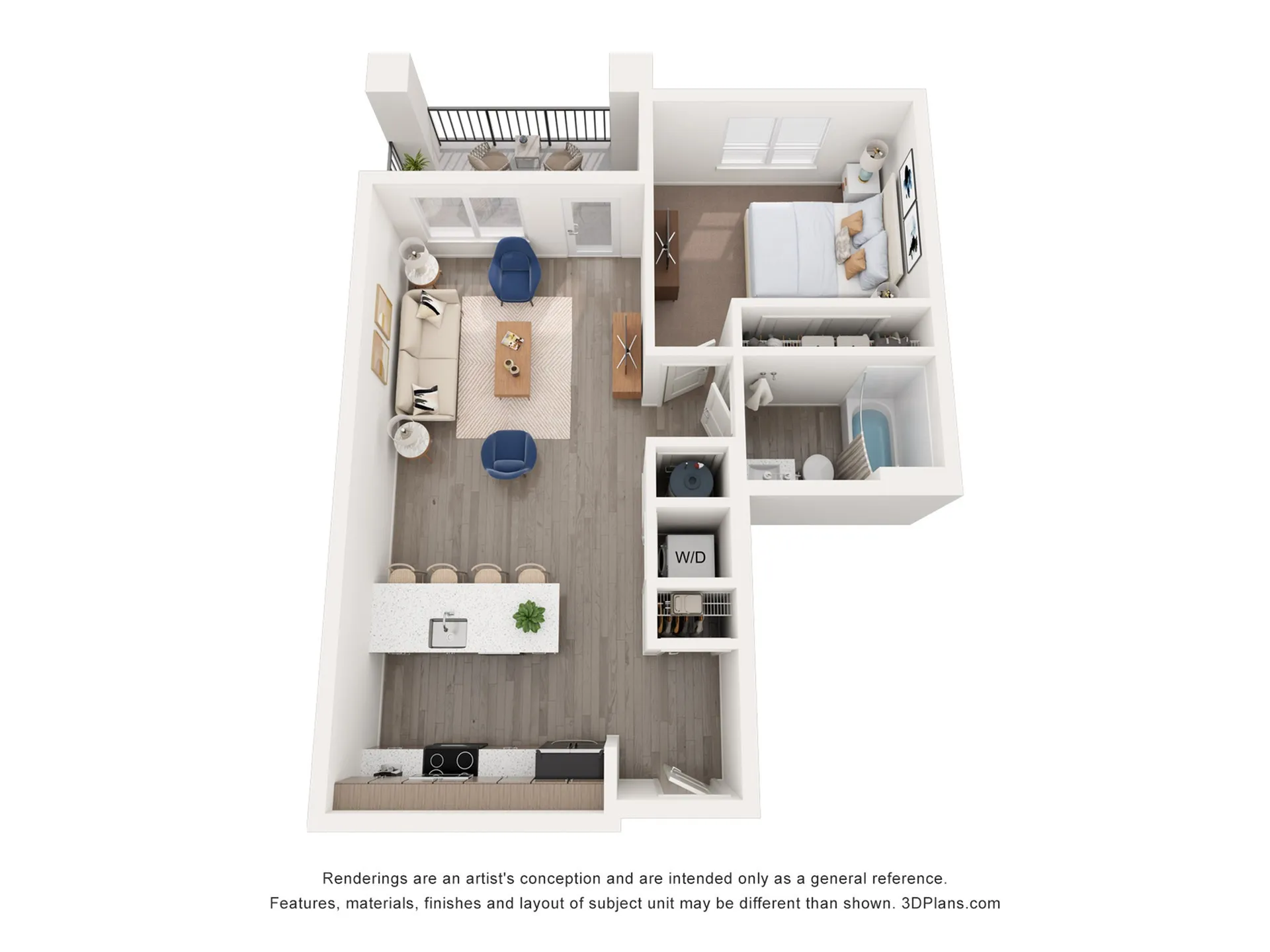 One Bedroom - A1