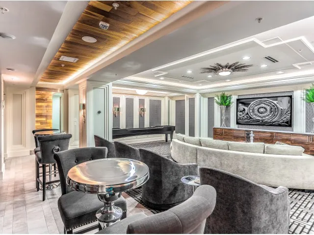 Image of Media Lounge with Billiards for Power & Light Apartments