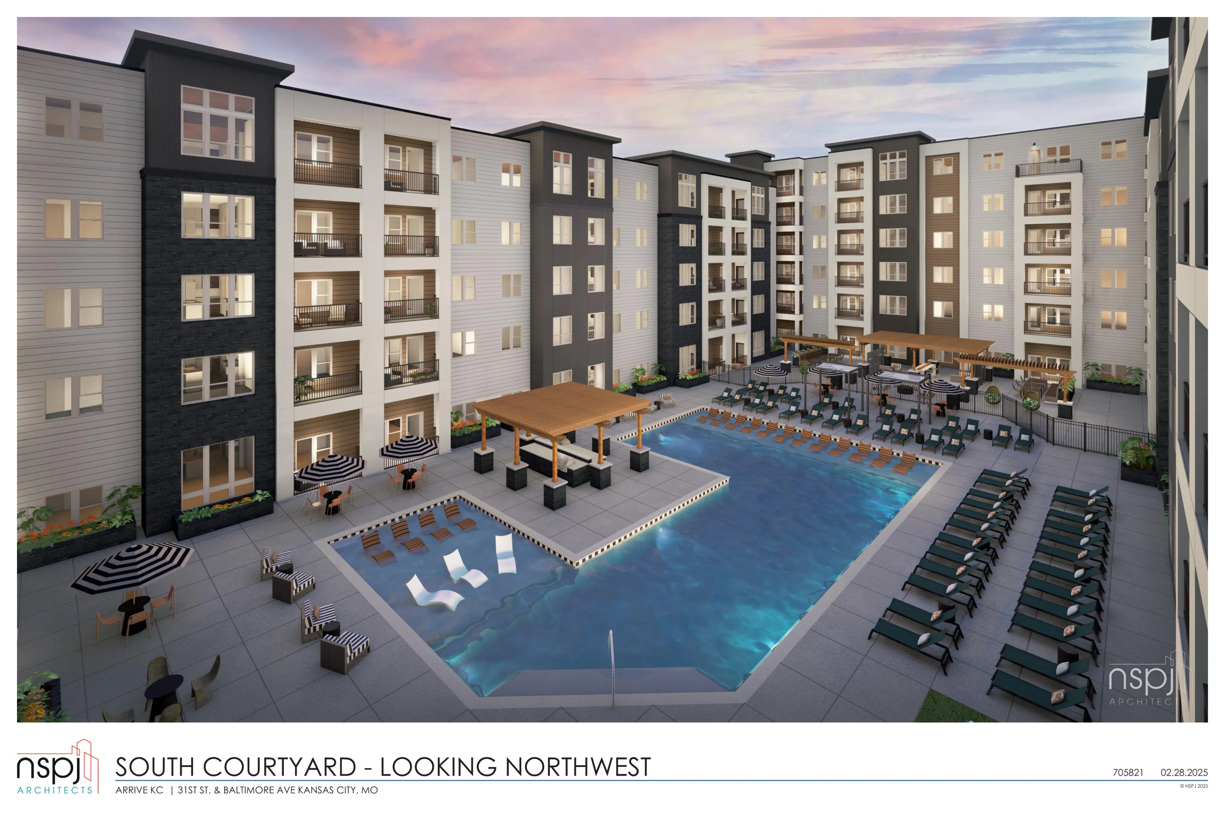 ArriveKC | Resort Inspired Pool Deck