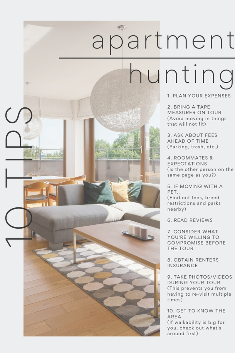 10 Apartment Hunting Tips-image