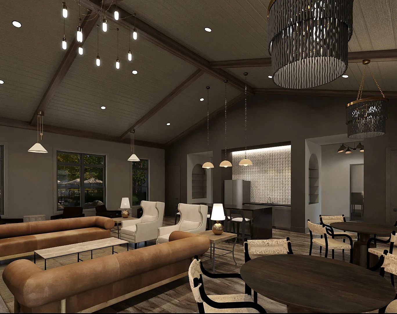 Clubhouse Lounge, Kitchen and Event Space