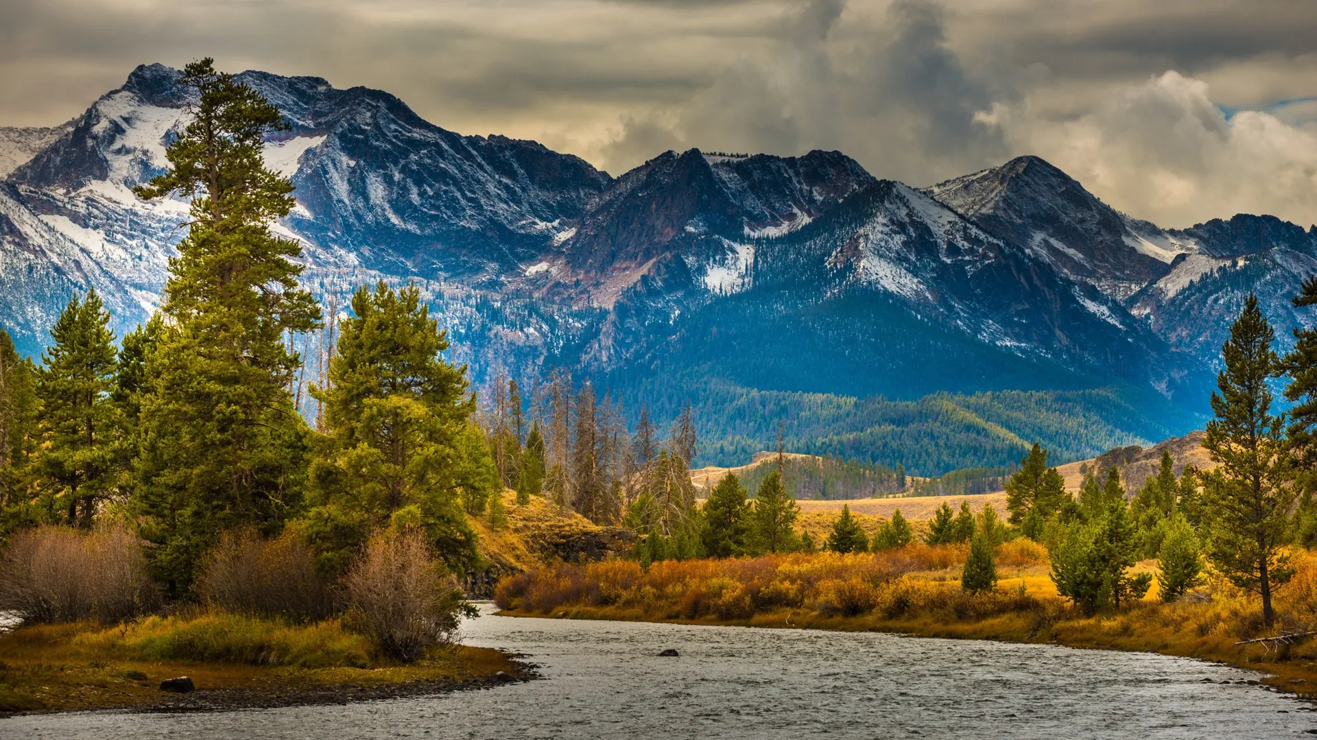 Idaho River Background