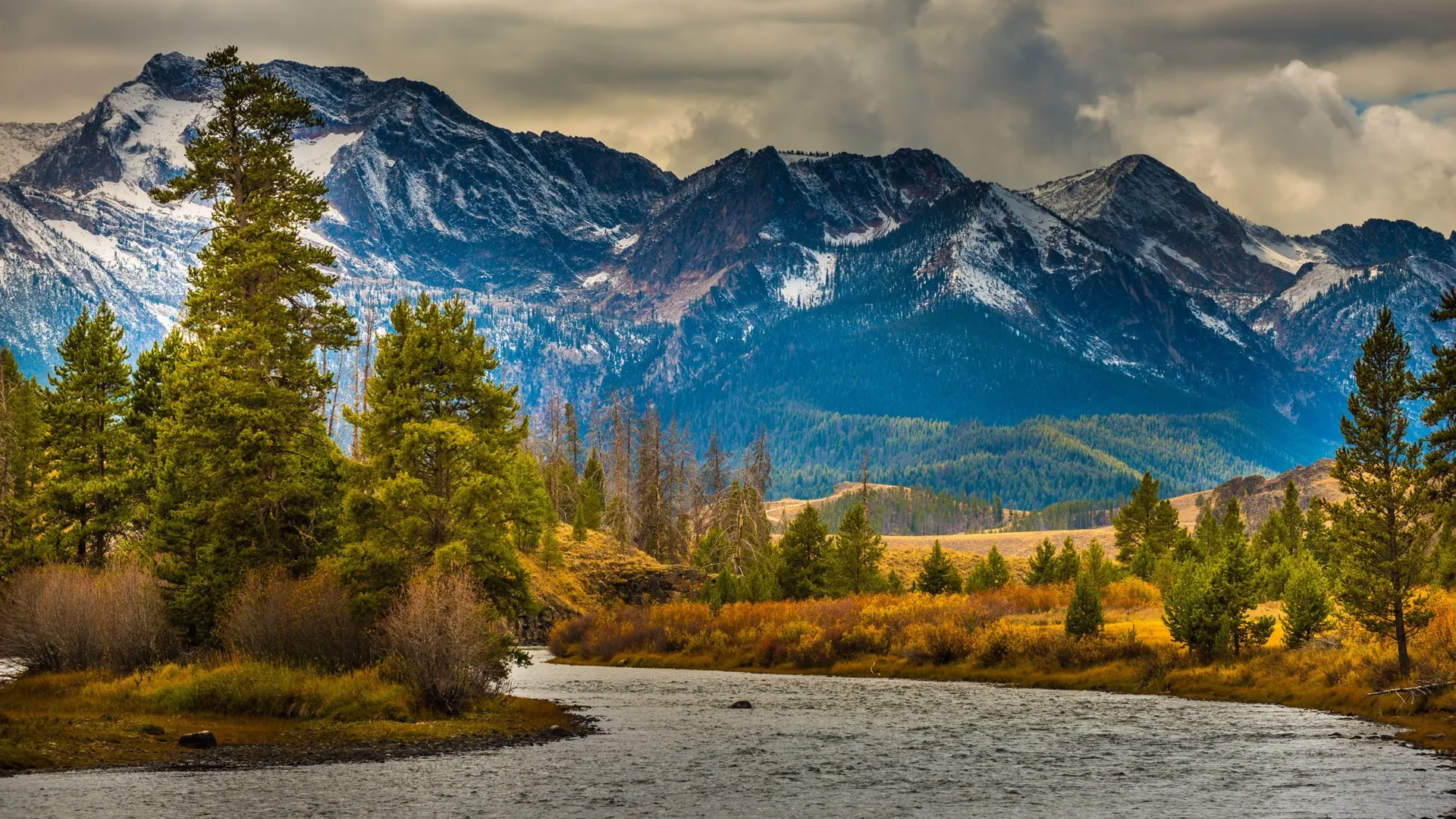 Idaho River Background