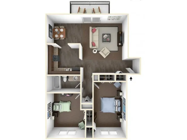 Chapel Hill Apartments - The Everglade Lg