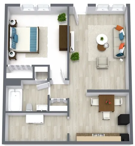 Hampton floorplan