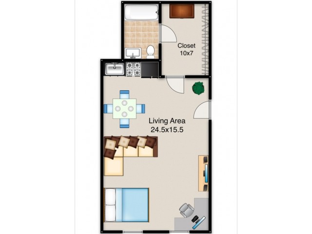 Diverse Floor Plans | Indianapolis Apartments | Fountain Lake Villas