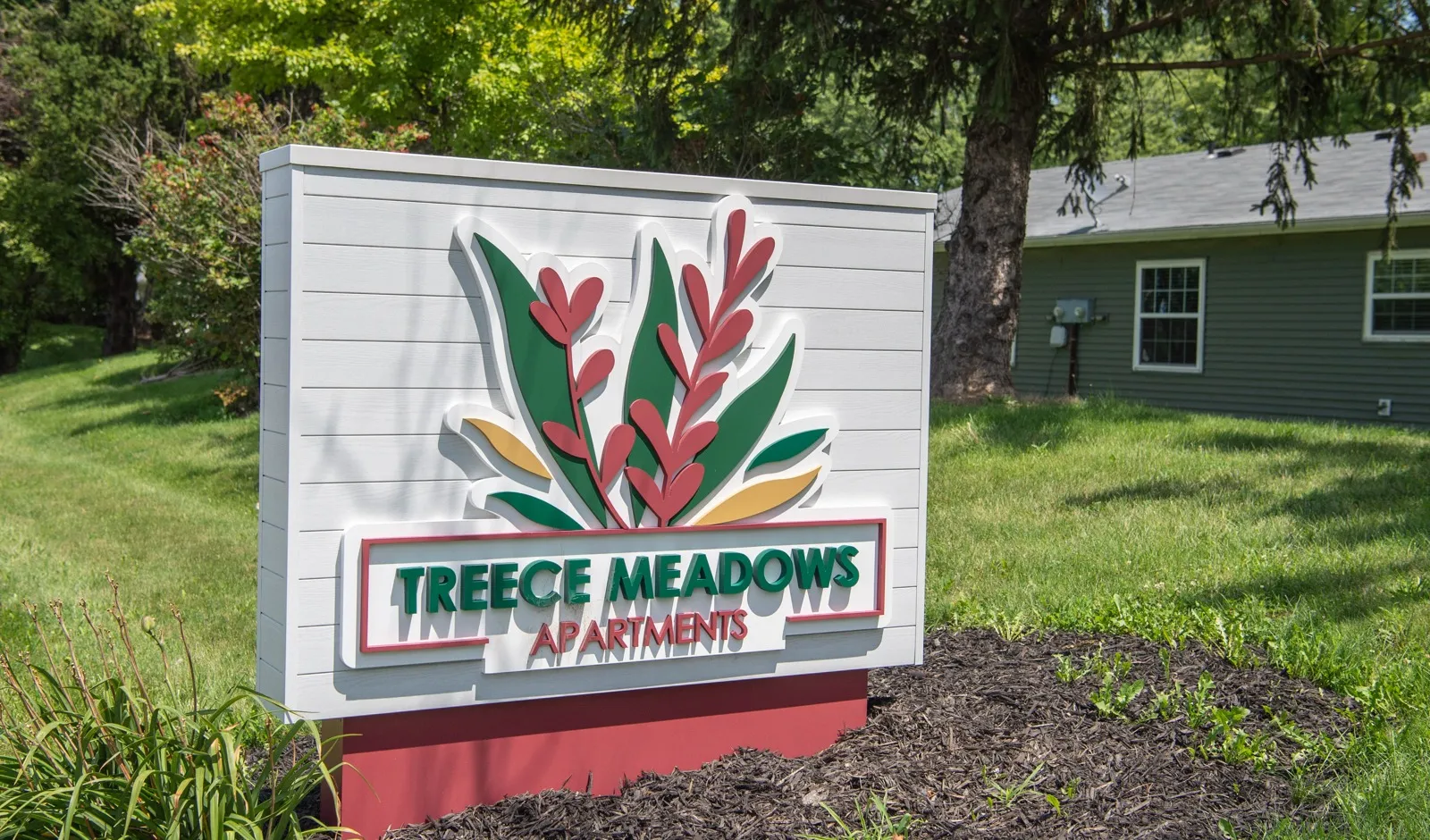 treece meadows sign