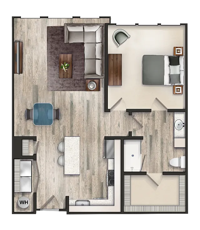 Aden W/Den floor plan