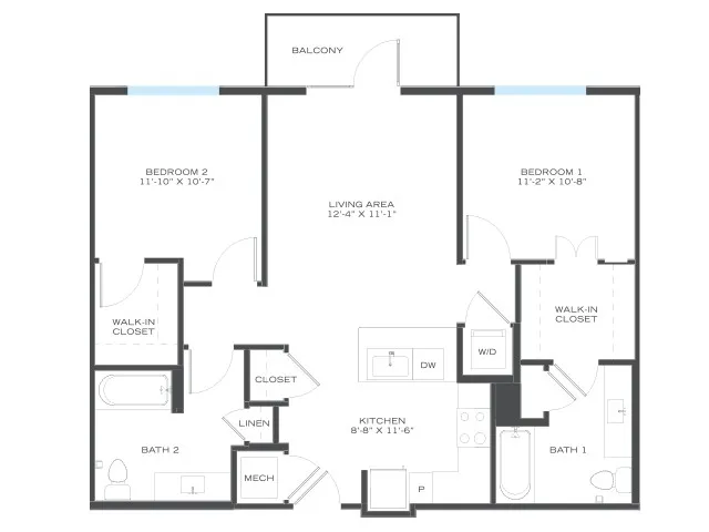 The Hite and Notch Apartments - Corbel