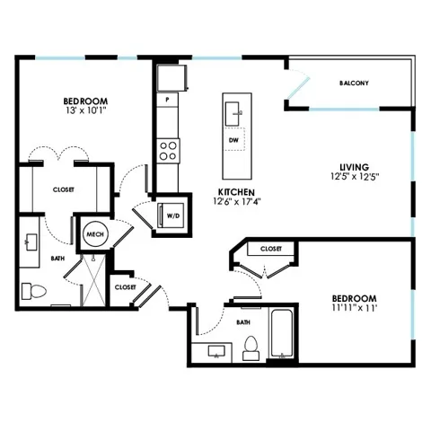 Maple Floor Plan