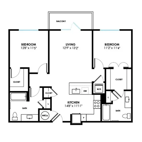 Hickory Floor Plan