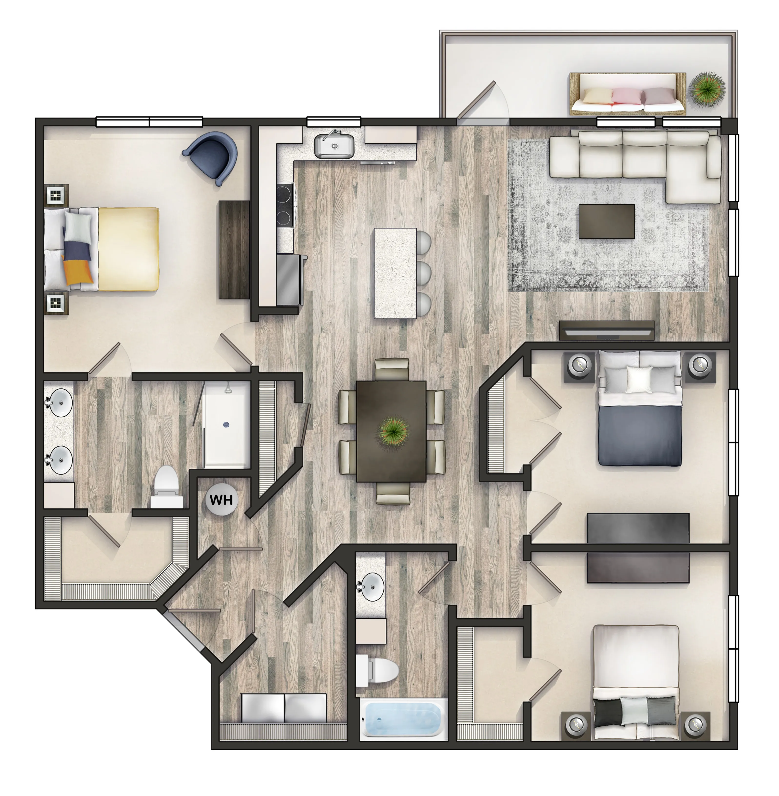 Hudson Floor Plan
