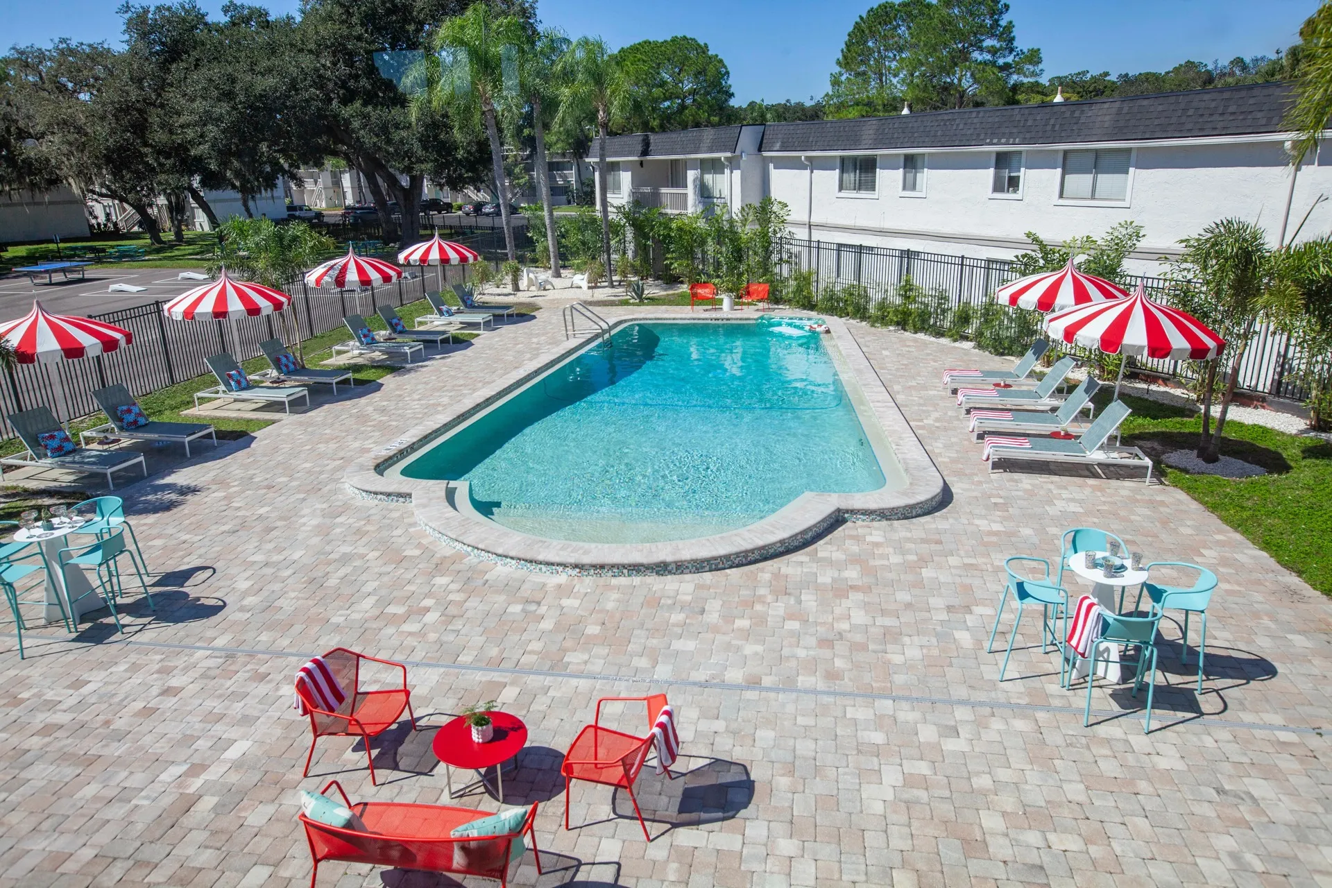 Pool area
